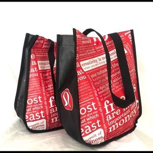 Lululemon small totes